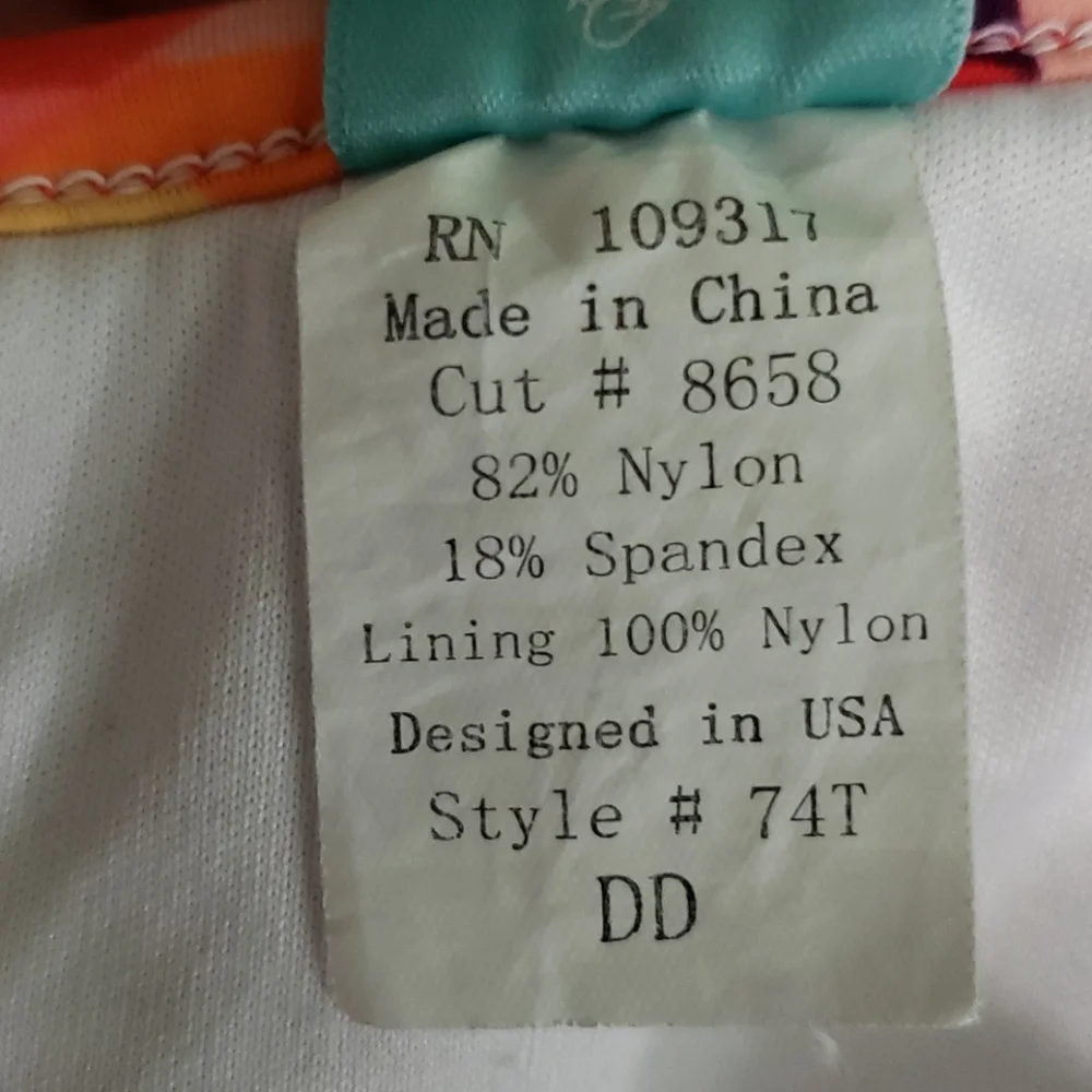 SUNSETS bathing suit top